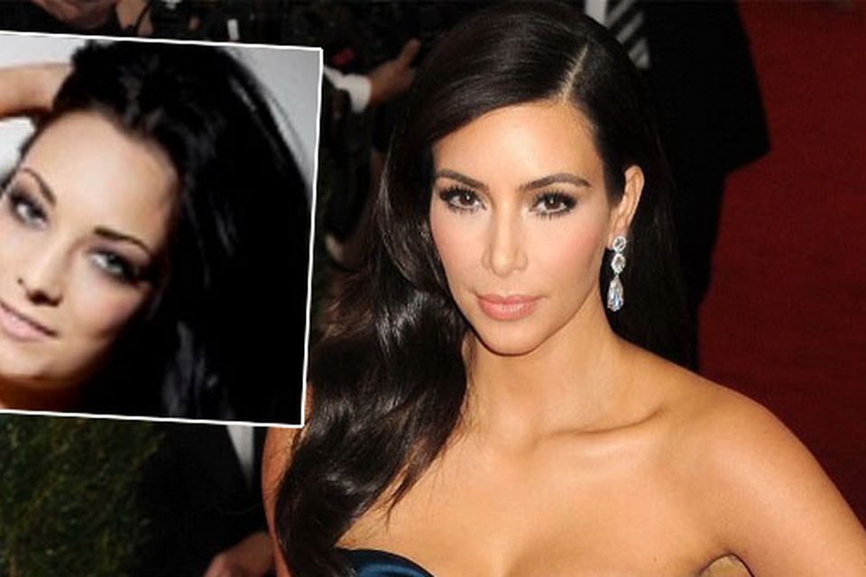 Kim Kardashian and Irish model Shahira Barry