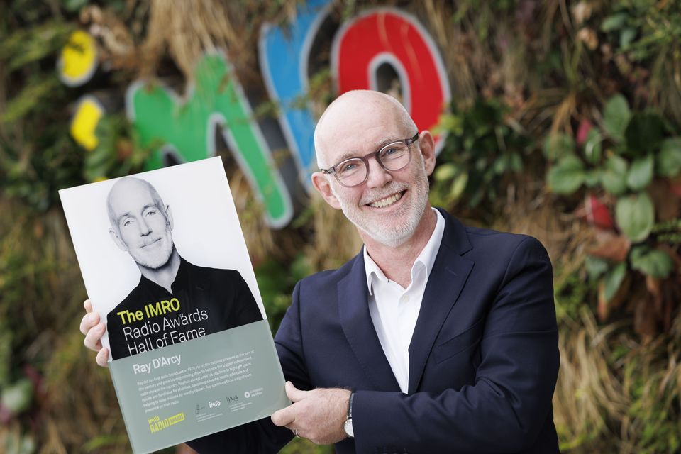 ‘I’m delighted’ – Ray D’Arcy among radio presenters inducted into IMRO Hall of Fame