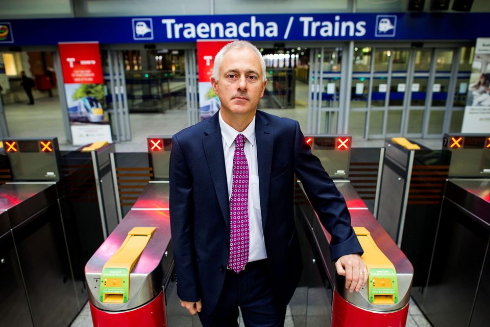 Irish Rail spokesperson Barry Kenny said they are seeing a higher number of drug and alcohol-related incidents. Photo: Steve Humphreys