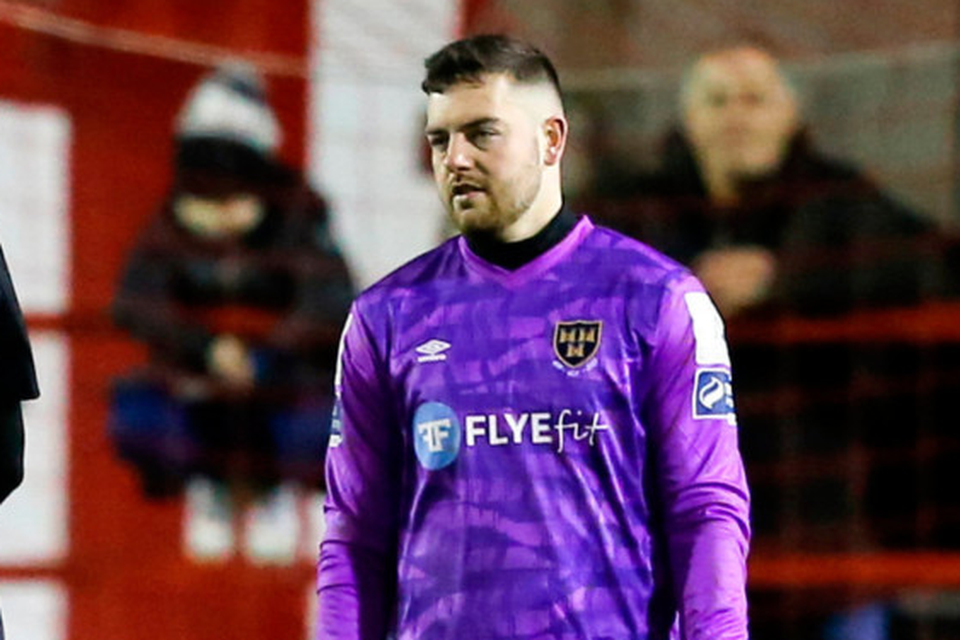KEEPER: Jack Brady. Pic: Sportsfile