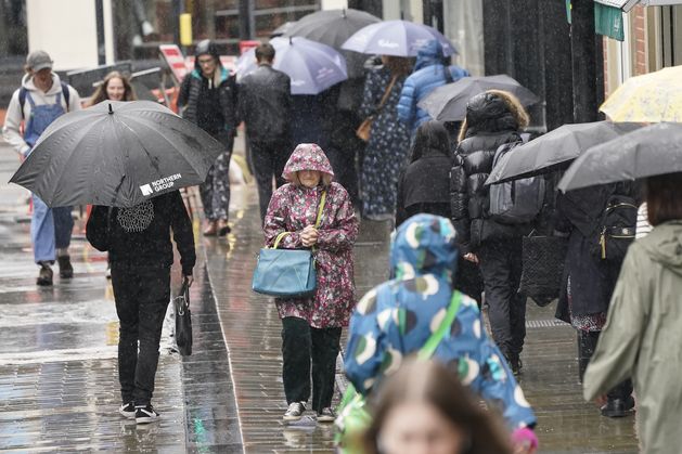 Met Éireann forecast sunny spells but warn of heavy and thundery showers bringing a ‘chance of spot flooding’