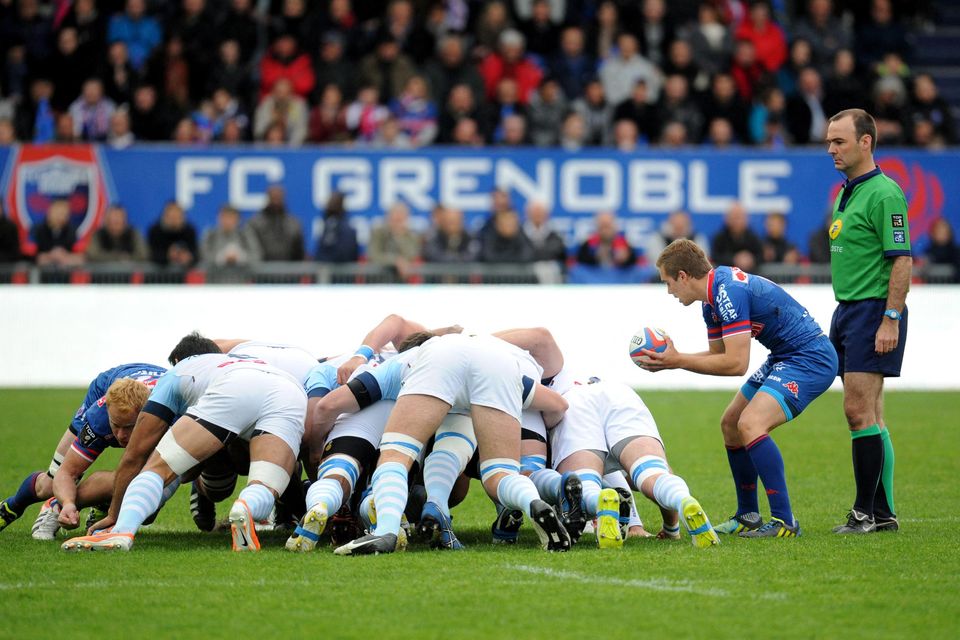French fly-half Jordan Michallet playing for Grenoble. Photo: Getty Images