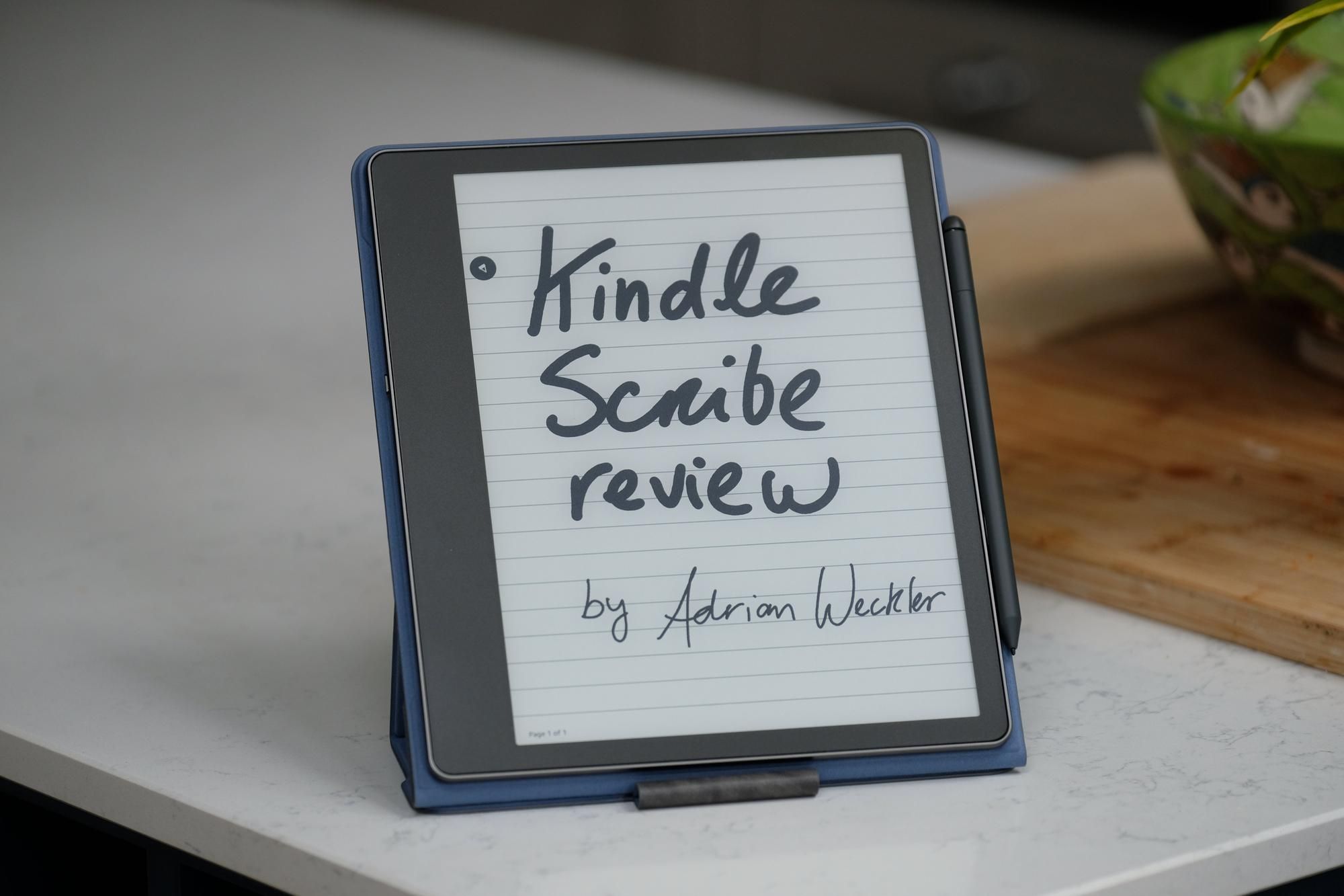 L’Amazon Kindle Scribe augmente la taille de son écran pour une lecture plus facile et une meilleure expérience d’écriture