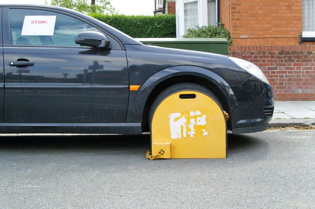 Dublin’s car-clamping blackspots revealed – with one city-centre area a prime location for detection of illegal parking