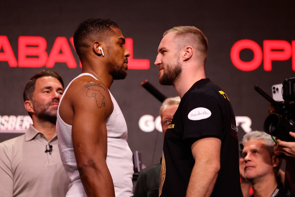 I'm making sure it's not just prayer, I'm following up by action as well' – Anthony  Joshua focused on win over Otto Wallin | Independent.ie