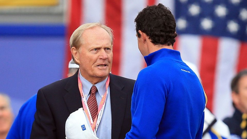 Rory McIlroy, right, and Jack Nicklaus have become good friends