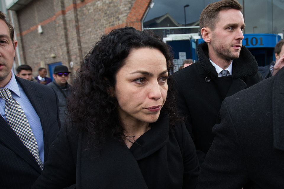 Former Chelsea Football club first-team doctor Eva Carneiro leaves Croydon Employment Tribunal after attending a private hearing in her constructive dismissal case against the club, on March 7, 2016 in Croydon, England. Carneiro left Chelsea in September after being removed from first-team duties by manager Jose Mourinho, who was sacked by the Premier League champions in December 2015.  (Photo by Carl Court/Getty Images)