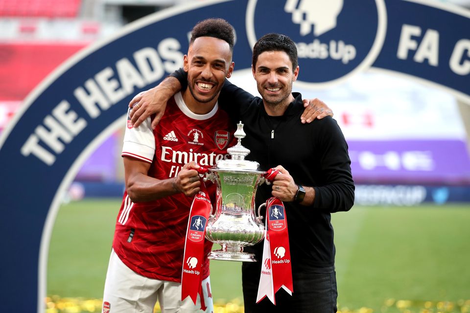 Mikel Arteta: Pierre-Emerick Aubameyang's contract signed 'very