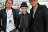 thumbnail: David McWilliams, BP Fallon and Bob Geldof