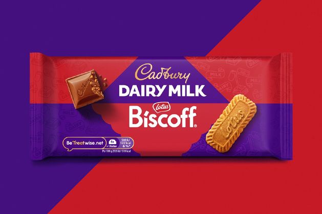 Cadbury Dairy Milk and Biscoff team up to create new chocolate bar