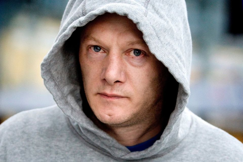 Larry Murphy photographed at Heuston Station in Dublin in 2010. Photo: David Conachy