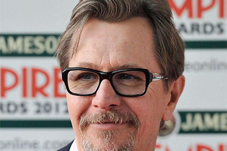 Actor Gary Oldman enjoys his modelling stint with Prada 