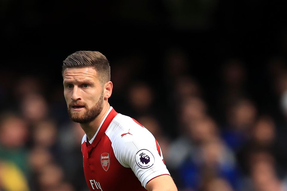 Shkodran Mustafi saw a goal ruled out for offside as Arsenal drew at Chelsea on Sunday.