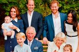 thumbnail: In this handout image provided by Clarence House, HRH Prince Charles Prince of Wales poses for an official portrait to mark his 70th Birthday in the gardens of Clarence House, with Their Royal Highnesses Camilla Duchess of Cornwall, Prince Willliam Duke of Cambridge, Catherine Duchess of Cambridge, Prince George, Princess Charlotte, Prince Louis, Prince Harry Duke of Sussex and Meghan Duchess of Sussex, on September 5, 2018 in London, England.  (Photo by Chris Jackson / Clarence House via Getty Images)