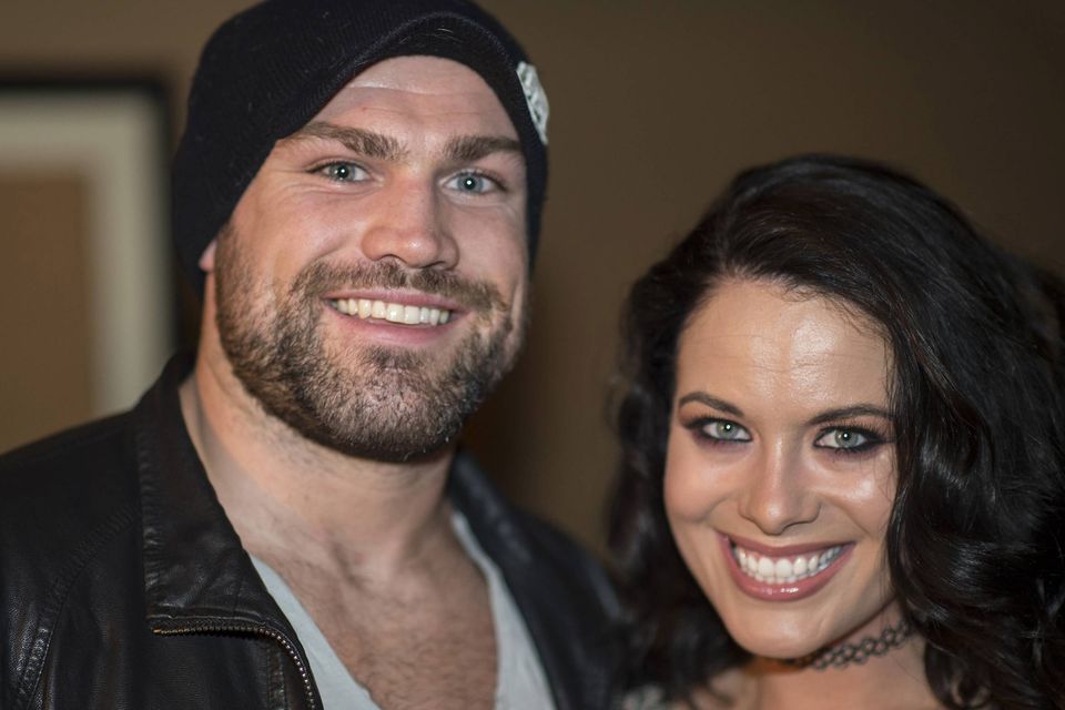 No hard feelings as MMA star Cathal Pendred splits with model