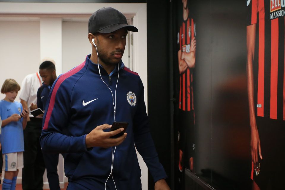 Fabian Delph of Manchester City arrives at the stadium prior to the Premier League match between AFC Bournemouth and Manchester City at Vitality Stadium on August 26, 2017 in Bournemouth, England.  (Photo by Victoria Haydn/Manchester City FC via Getty Images)