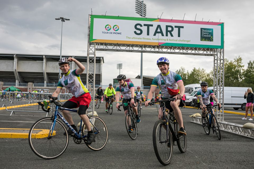 Participants taking part in Tour De Picnic last year. Picture: Jimmy Kilgallen