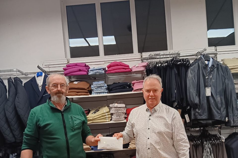 Spafield Men's shed would like to say a huge thank you to Val O’Gorman of Mr Mister, Cahir and Cashel, for his recent generous contribution to the shed as a result of a charity clothes sale. €1,843 was raised 