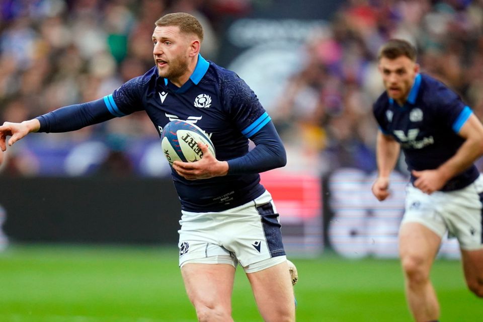 Ireland will need to contain Finn Russell if they want to beat Scotland. Adam Davy/PA Wire.