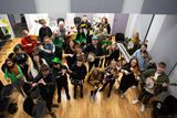 thumbnail: Some of the musicians who gathered in Teach Ceoil Chill Aichidh for the Music for Ashling Fundraiser which included Ashling’s dad Ray and sister Amy a lot of talent gathered on St. Patrick’s day and night. Photo: Ger Rogers