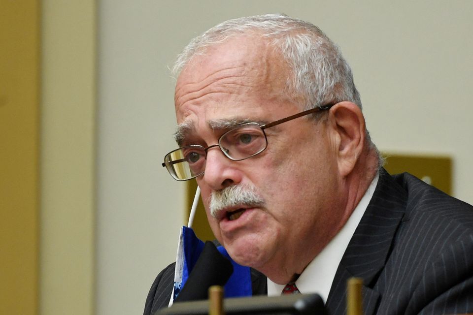 FILE PHOTO: Rep. Gerry Connolly (Dem, Virginia) on Capitol Hill, in Washington DC. Photo: Kevin Dietsch/via REUTERS.