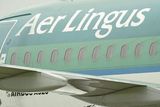 thumbnail: Aer Lingus' Privatisation...Library filer of an Aer Lingus plane lands at Dublin airport. Privatisation of the airline are expected to be announced. Around 2 billion euro ( 1.35 billion) are needed to expand the national airline's fleet. PRESS ASSOCIATION photo. Issue date: Monday August 28, 2006. Aer Lingus is expected to begin trading at the end of next month. See PA story CITY AerLingus. Photo Credit should read: Haydn West/PA...A