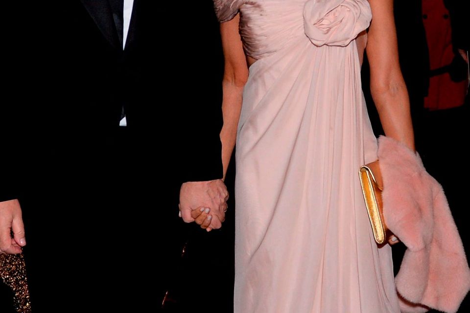 sachin and babi light blue dress The Arts Club (London)