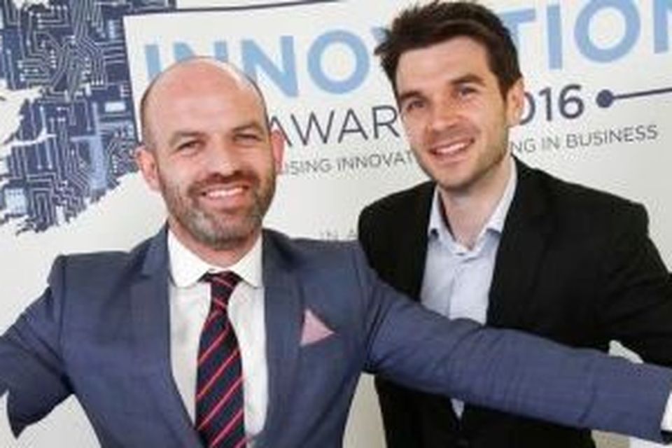 AID Tech co-founders CEO Joseph Thompson and chief operating officer Niall Dennehy