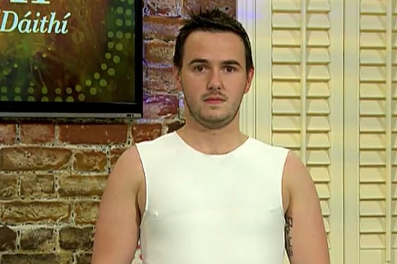 Irish guy has no regrets about modeling male shapewear on daytime TV - even  though he ended up on Gogglebox