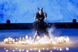 thumbnail: Ireland’s Bambie Thug performing "Doomsday Blue" at the Eurovision 2024 Semi-Final 1 dress rehersal at the Malmö Arena, Sweden. Picture Andres Poveda