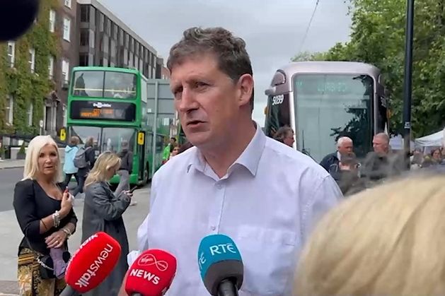 Eamon Ryan says plan to ban cars from Dublin city centre should go ahead despite fears for retail