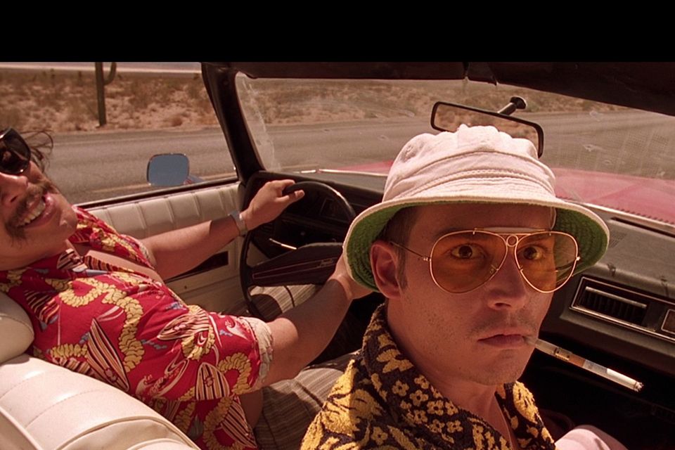 Hunter S Thompson does Gonzo journalism in Fear and Loathing in Las Vegas