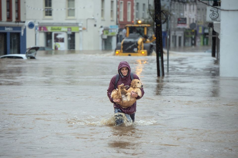 Flooding in Midleton, Cork.