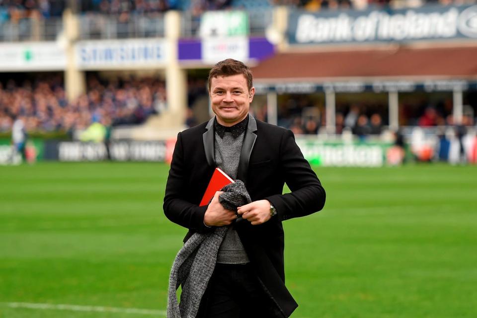 15 November 2015; BT Sport's Brian O'Driscoll. European Rugby Champions Cup, Pool 5, Round 1, Leinster v Wasps. RDS, Ballsbridge, Dublin. Picture credit: Stephen McCarthy / SPORTSFILE