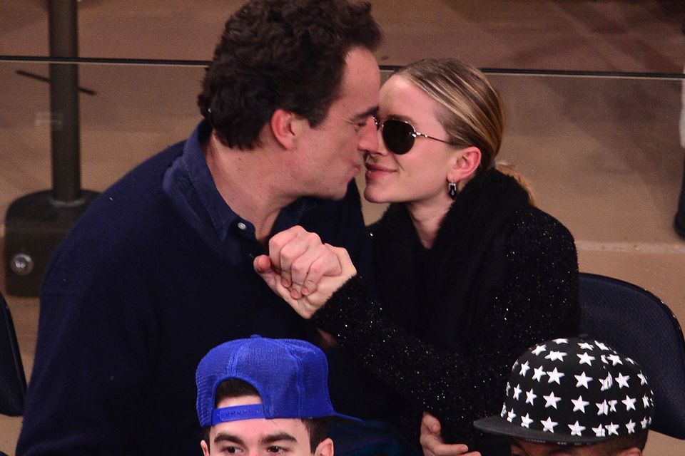 Olivier Sarkozy and Mary-Kate Olsen in 2013