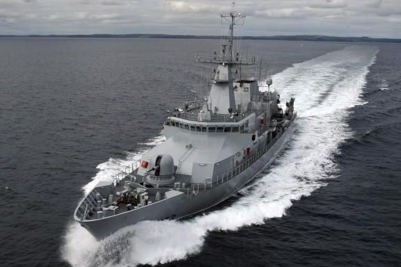 Navy ship LÉ George Bernard Shaw open to the public this weekend