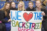 thumbnail: Supporters of the Backstreet Babes at the Colaiste Chraobh Abhann Showstoppers 2023 Concert.