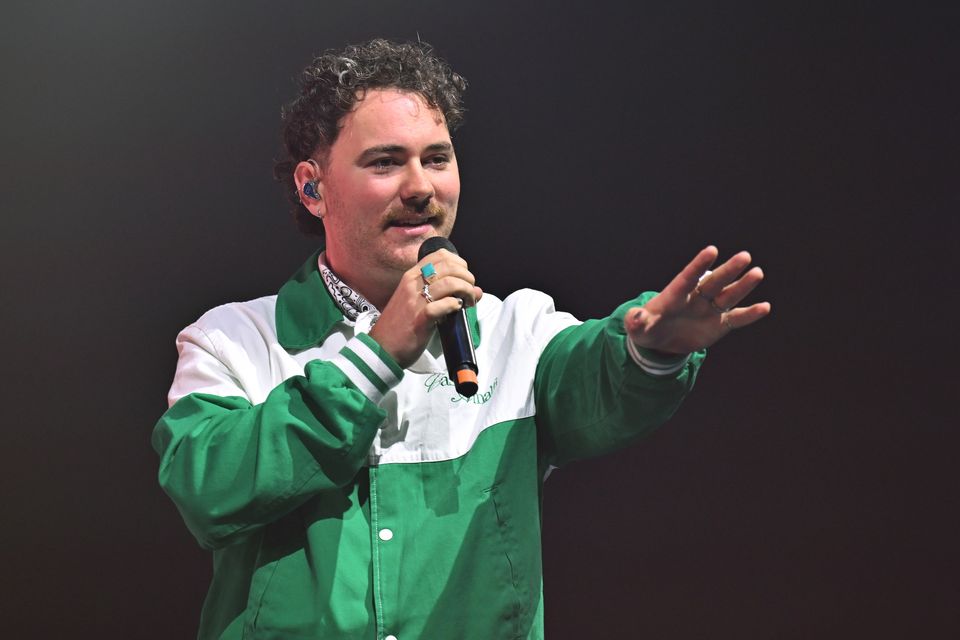 LIVERPOOL, ENGLAND - JUNE 01: Cian Ducrot performs during Hits Radio Live: Liverpool 2024 at M&S Bank Arena on June 01, 2024 in Liverpool, England. (Photo by Anthony Devlin/Getty Images)