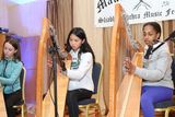 thumbnail: Muireann O’ Hanlon and sisters Mahilet and Vy-ha O’ Leary were first on stage at the launch Concert of the Maurice O’ Keeffe Traditional Music Festival in Kiskeam