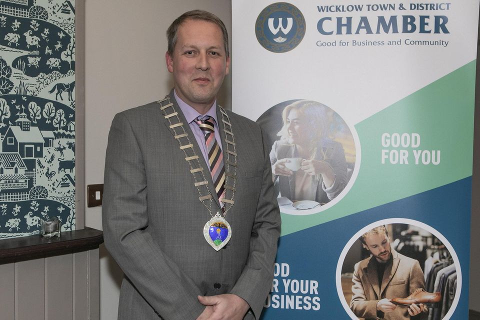 Wicklow Town and District Chamber of Commerce President Stephen Delaney.