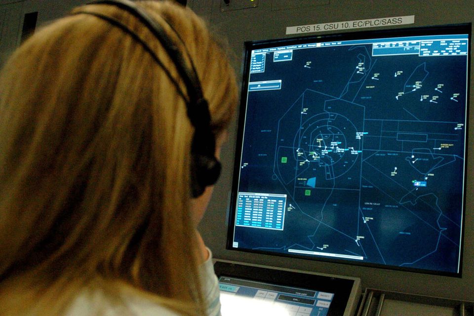 If controllers refuse to go along with the union and Irish Aviation Authority (IAA) deal to extend the overtime limitations it could lead to staff shortages and potential disruption. Stock photo: Bloomberg