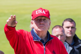 thumbnail: Donald Trump at Doonbeg. Photo: Mark Condren
