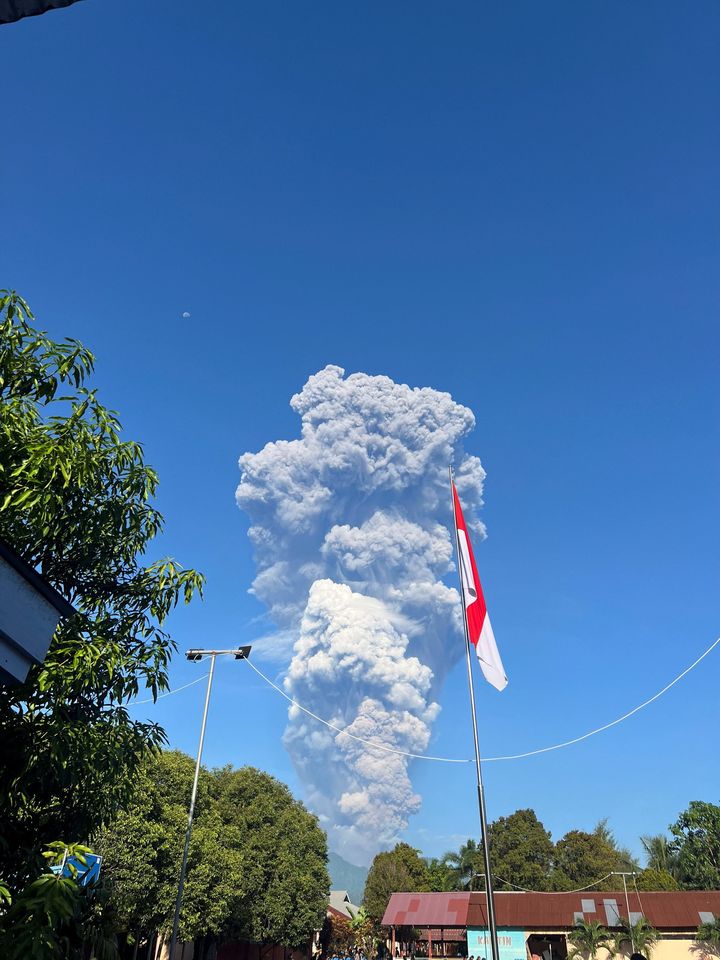 Volcano eruption kills three hikers in Indonesia after warnings ignored