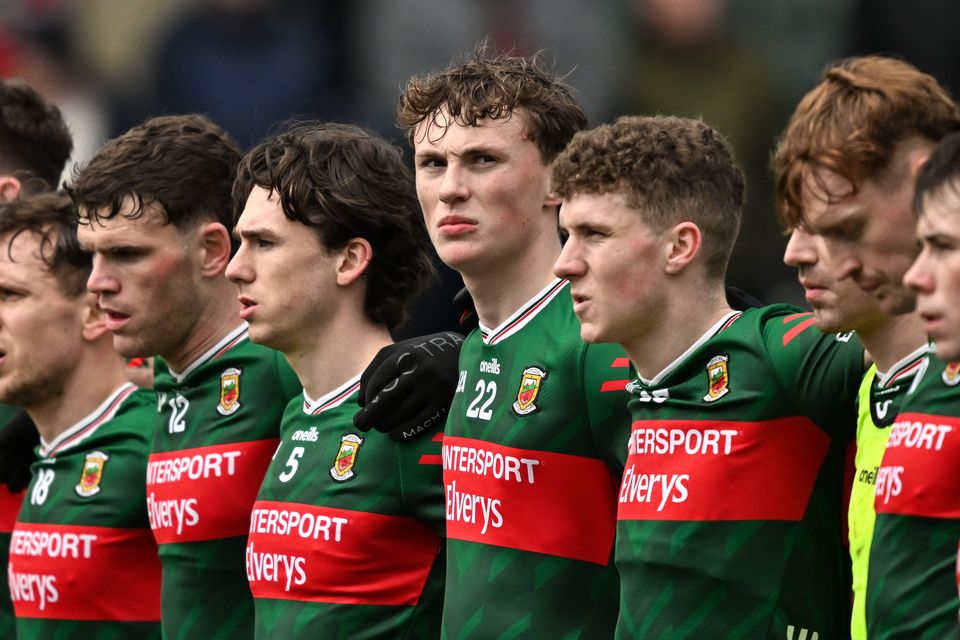 Mayo's dilemma is whether to start teenager Kobe McDonald or bring him on as an impact sub. Photo: Sam Barnes/Sportsfile