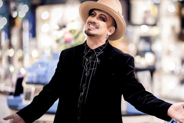 ‘Do I still fancy Larry Mullen Jr? It would be impolite to say, but his wife warned me to keep my hands off him!' – Boy George