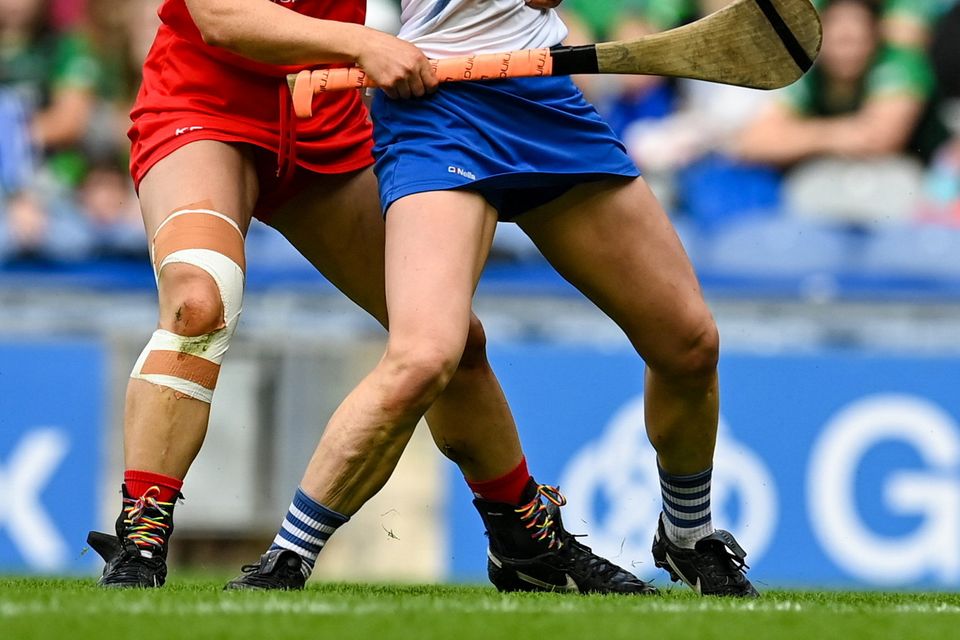 The Cork and Waterford Munster camogie final was postponed. Photo: Stephen Marken/Sportsfile