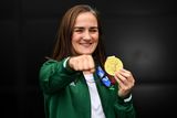 thumbnail: Olympic gold medallist Kellie Harrington. Photo by Seb Daly/Sportsfile