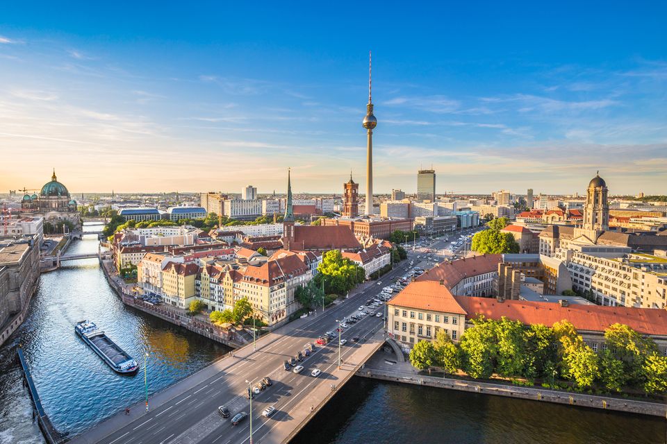 The Dolphin German-based property investment scheme collapsed last year — it operated in cities such as Berlin (pictured)