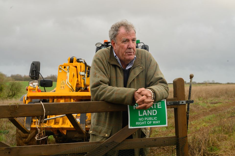 Clarkson has chronicled his attempt at running a 1,000-acre farm in the Cotswolds in the Amazon Prime series Clarkson’s Farm.