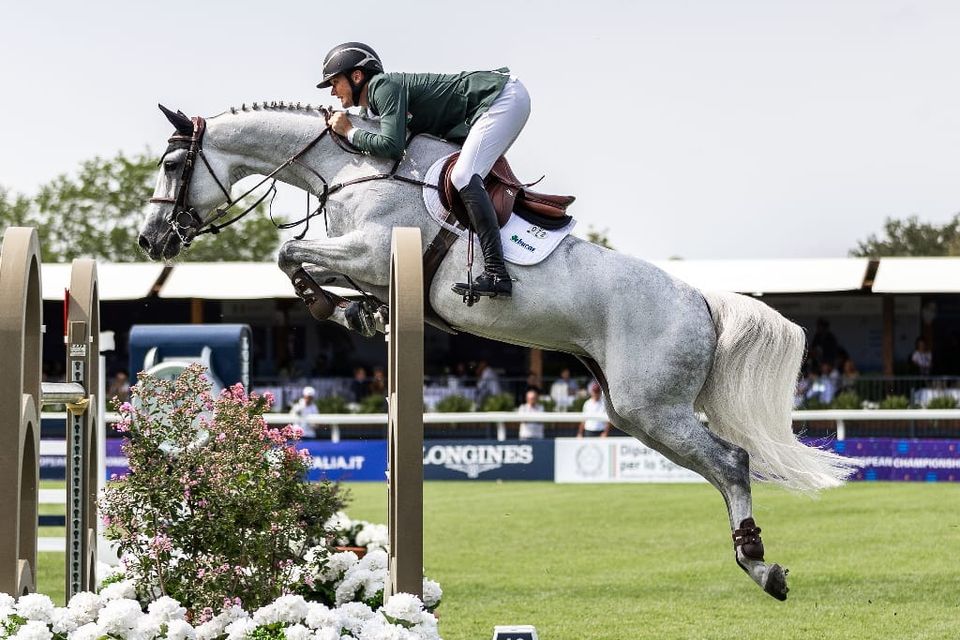 Ireland win team silver at FEI European Show Jumping Championship